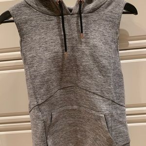 A&F sleeveless hoodie